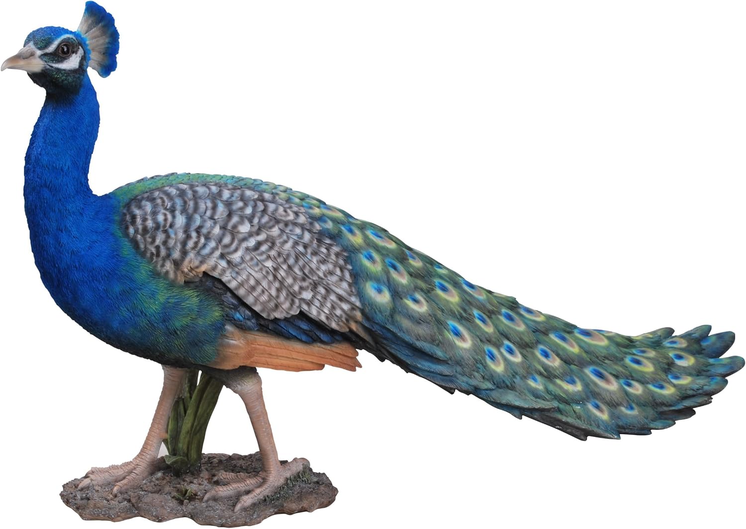 Vivid Arts Peacock Resin Ornament, Multicolor
