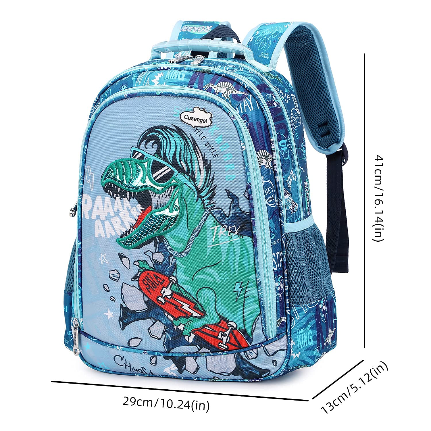 Cusangel Kids Backpack for Girls Preschool Elementary Kindergarten School Bag 15.6″ Multifunctional Cute Large Capacity
