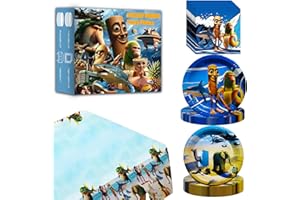 OIUJHG 61 PCS Itlian Brainrot Plate Set Brainrot Party Favors Tableware for Halloween Christmas Birthday