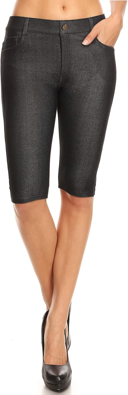 jegging shorts with pockets