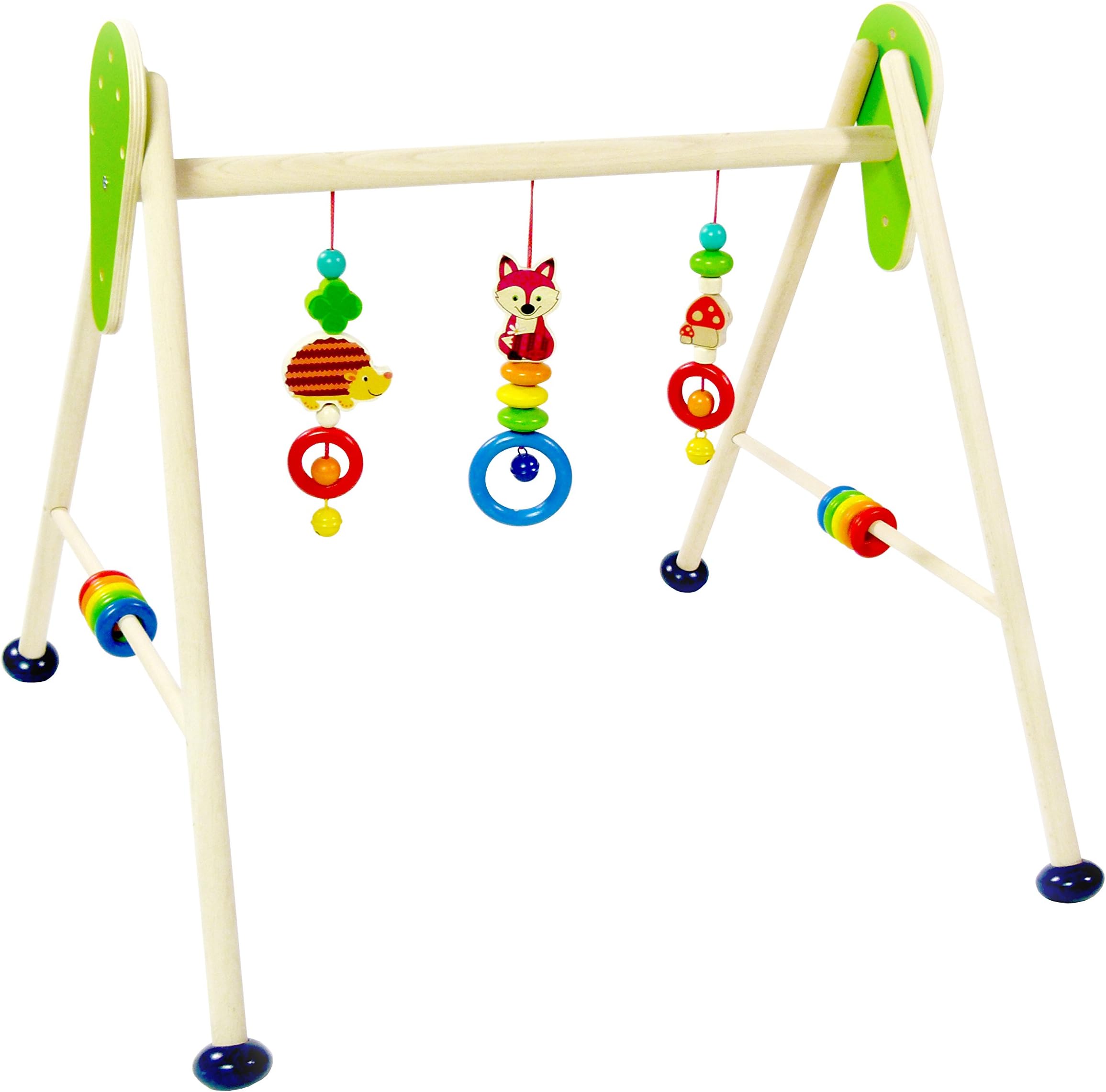 Hess 13379 Wooden Forest Animals Baby Toy, Multi-Color