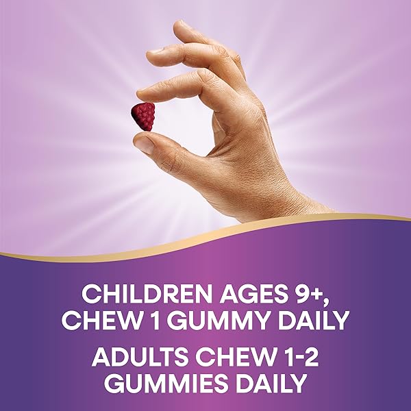NATURE’S WAY ZINC GUMMIES, DAILY IMMUNE SUPPORT GUMMIES*, 100% DAILY VALUE ZINC PER GUMMY, MIXED BERRY FLAVORED, 120 GUMMIES (PACKAGING MAY VARY)