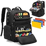 Rexmica Tool Bag Backpack for Men with 3 Tool