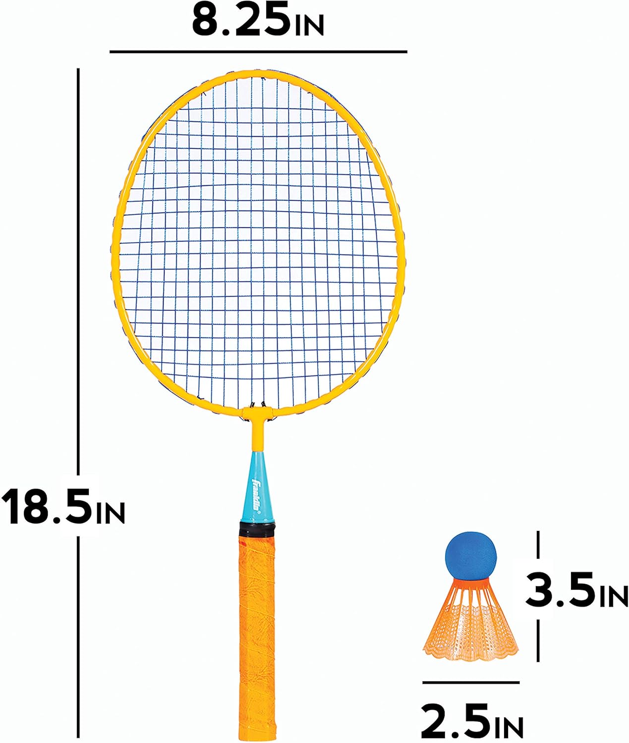 Franklin Sports Kids Badminton Set - Smashminton Set - 2 Player Youth Combo Set with Birdies : General Sporting Equipment : Sports & Outdoors