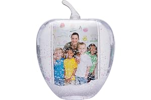 Neil Enterprises Inc. Apple Photo Snow Globe - Holds 2 Photos