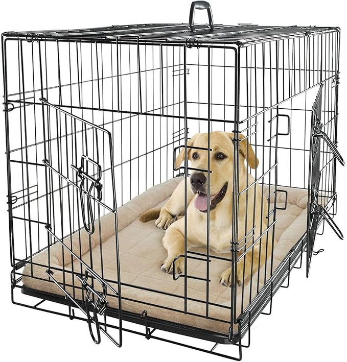 Amazon Com Newshop Pet Bed Cushion Mat Pad Dog Cat Kennel Crate Cozy Soft House Xxx Large Pet Supplies