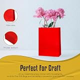 Thepaperbagstore 10 Red Small Paper Party Bags With Handles 18x22x8cm view 4