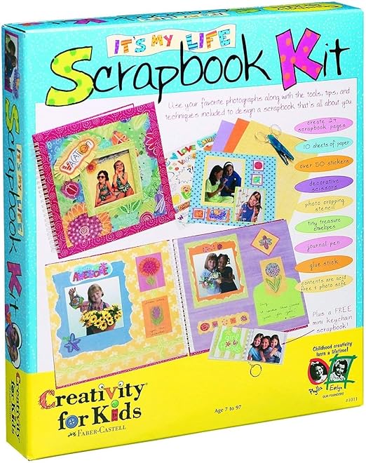 Creativity For Kids It's My Life Scrapbook Kit Amazon.co.uk Toys & Games
