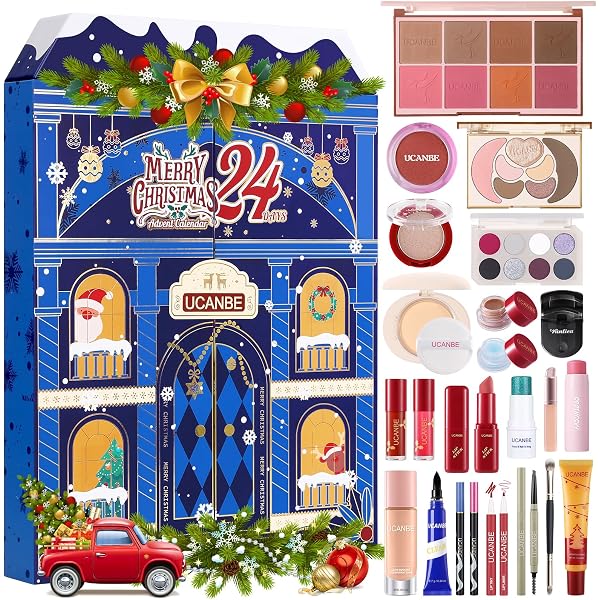Makeup Revolution Lip Advent Kalender – 25 Full Size Lippenprodukte, Inkl. Lippenstifte & Gloss