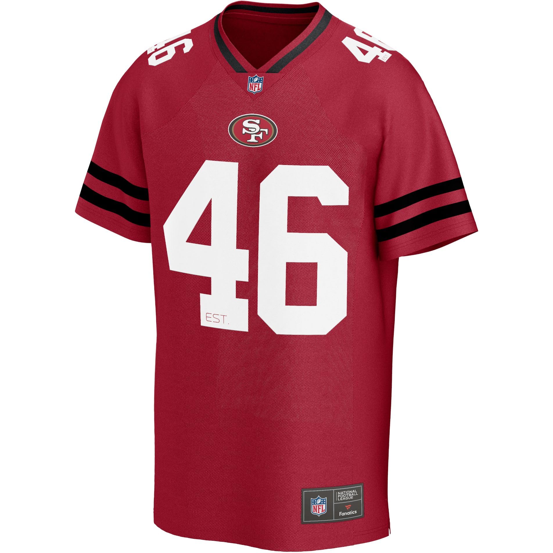 Fanatics San Francisco 49ers NFL Poly Mesh Supporters Jersey - M Red