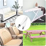 Hanyousheng 8 Pcs Adjustable Bed Sheet Clips, 30cm-130cm, White view 7