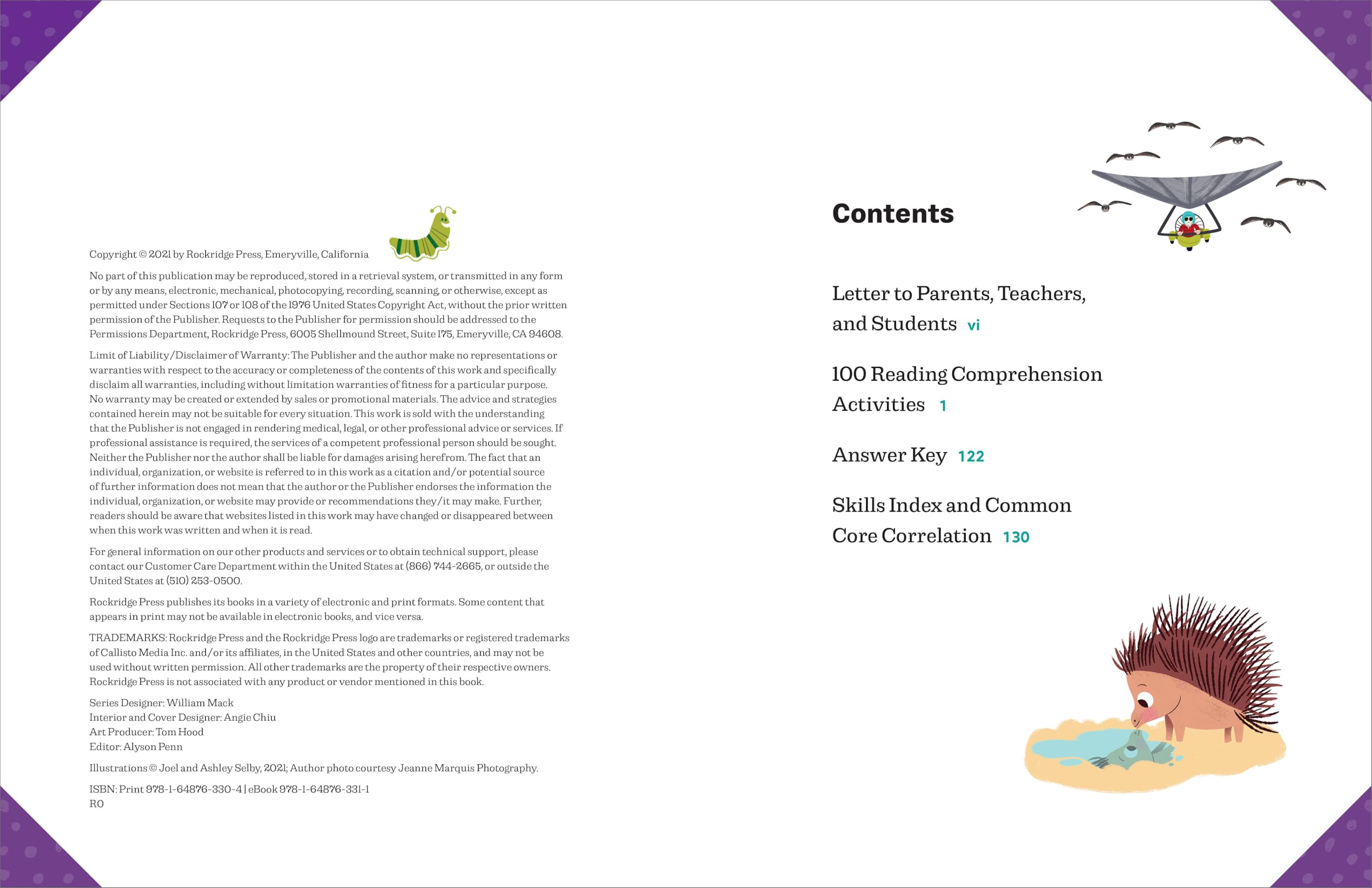 The Big Book of Reading Comprehension Activities, Grade 4: 100 Activities for After-School and Summer Reading Fun The Big Book of Reading Comprehension Activities, Grade 4: 100 Activities for After-School and Summer Reading Fun Paperback Kindle