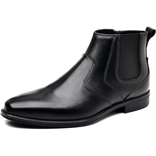 Amazon.com | Jazamé Men's 87244 Ankle High Double Zip Square Toe