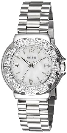 Aspen Power Bold Analog White Dial Womens Watch - AP1193