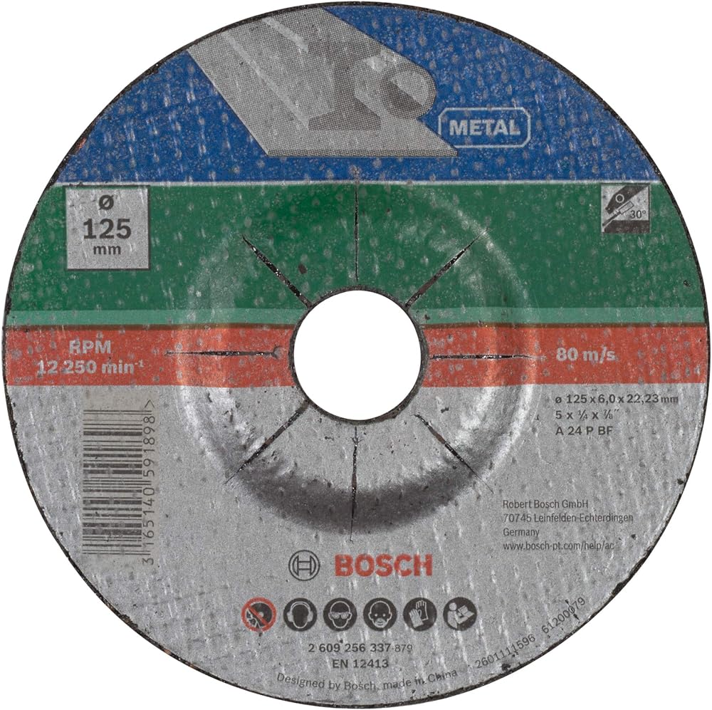 Bosch Metal Grinding Disc with depressed centre