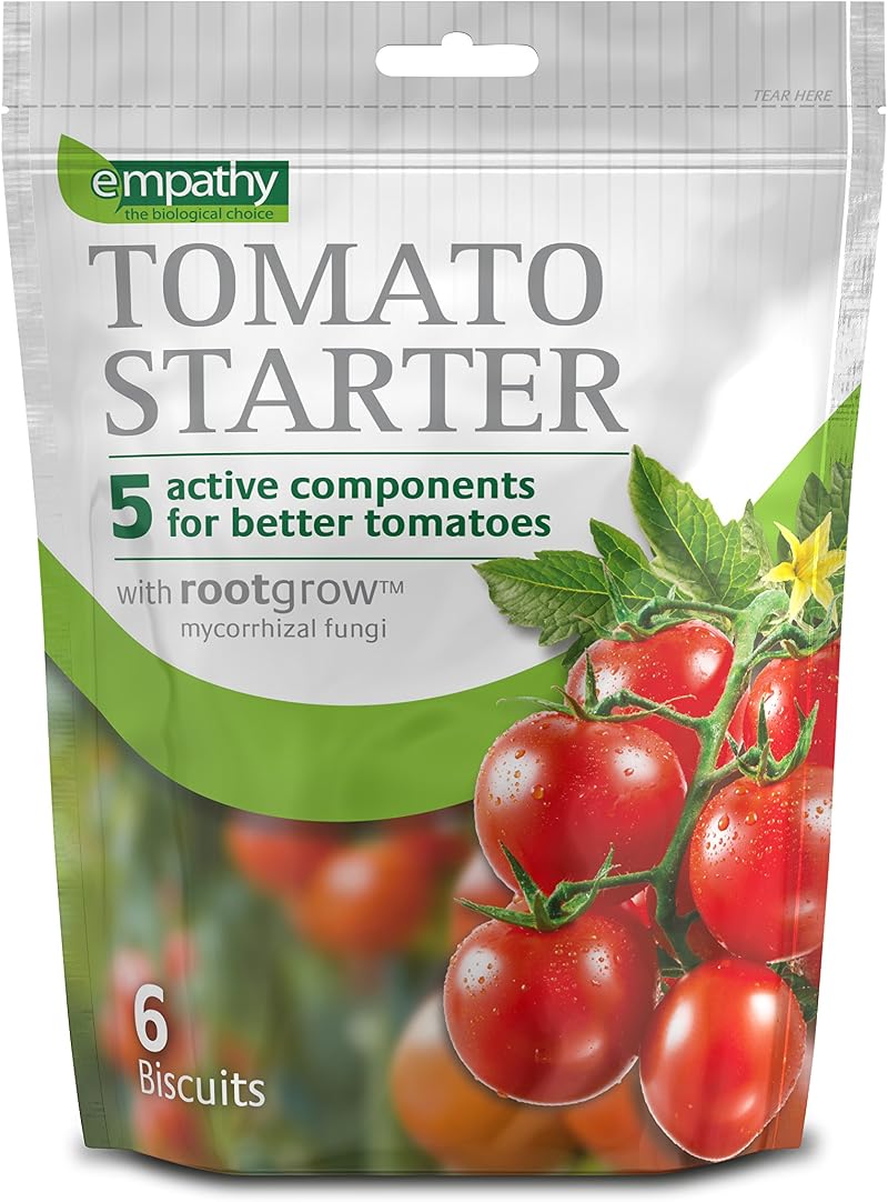 Empathy Tomato Starter 6 Pack Peat Free Biscuits with Mycorrhizal Fungi