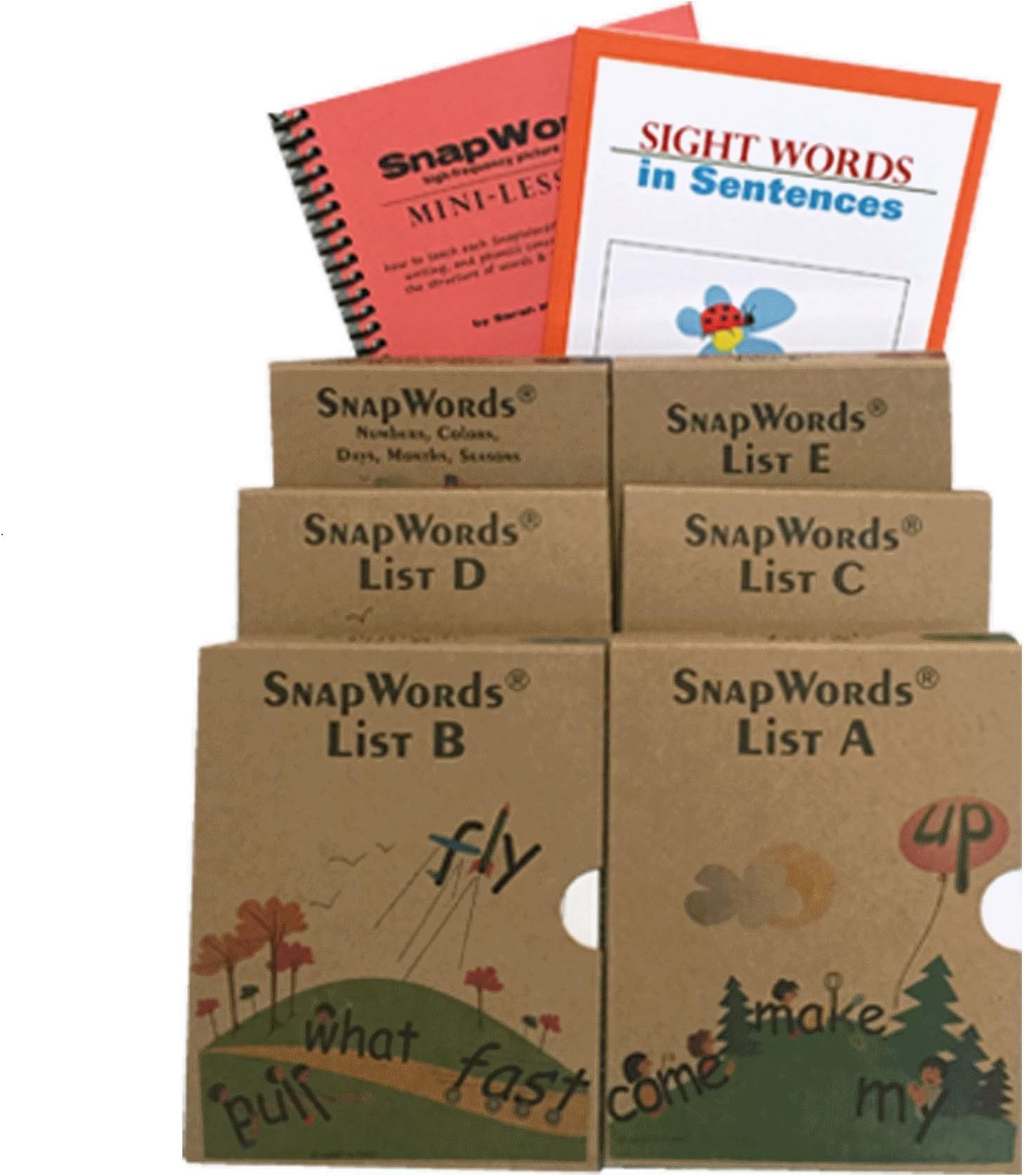 Child1st Publications 306 Snapwords Teaching Cards