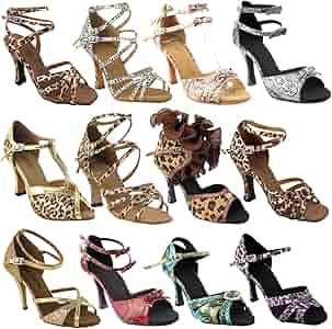 leopard print dance shoes
