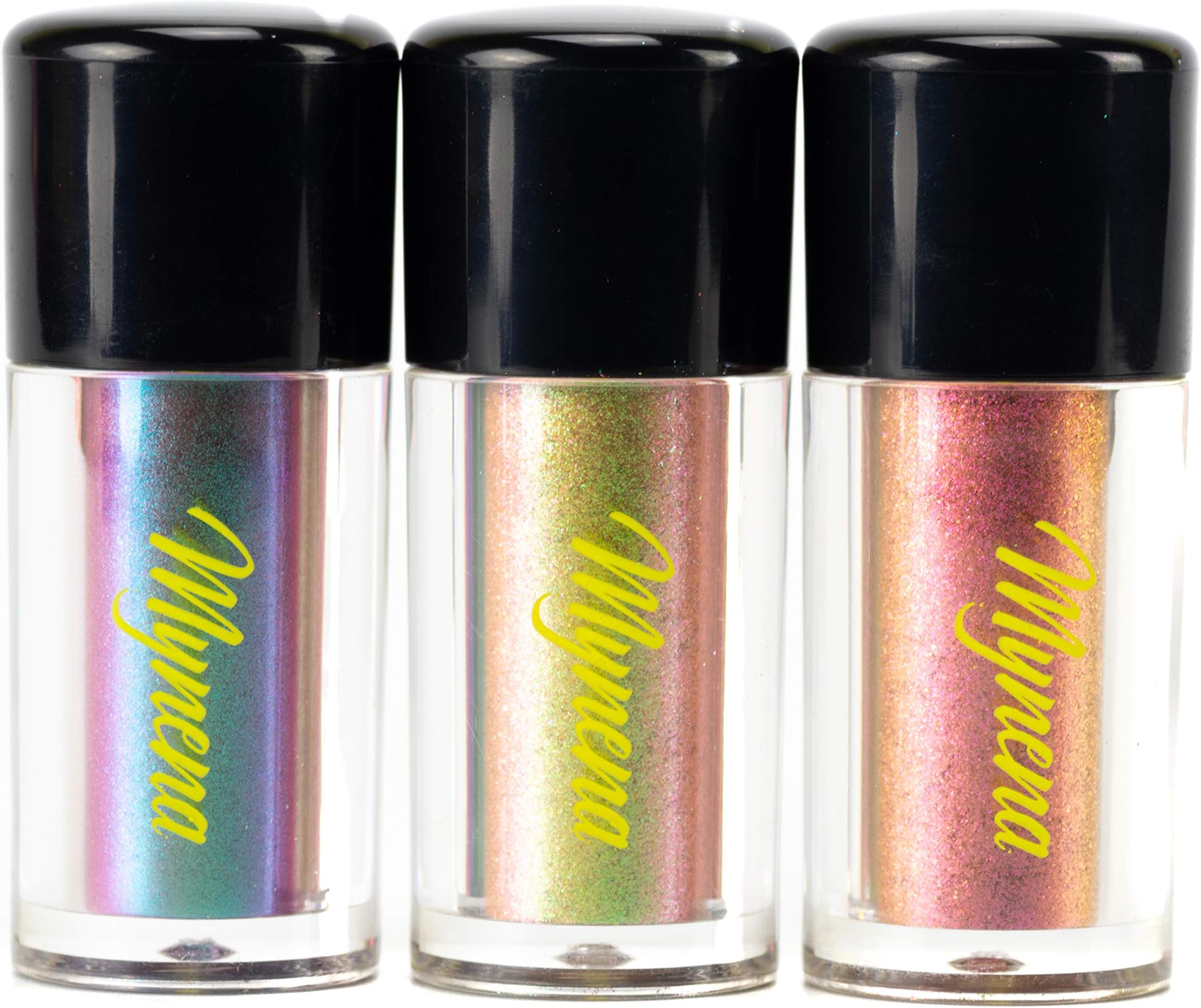 Mynena Glitter Dust Loose Powder Pigments - Kit 3