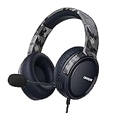 BINNUNE Gaming Headset with Mic for PC PS5 PS4 Xbox