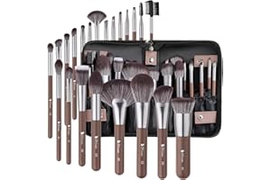 DUcare Makeup Brushes Professional with Bag 22Pcs Makeup Brush Set Premium Synthetic Kabuki Foundation Blending Brush Face Powder Blush Concealers Eye Shadows with Case