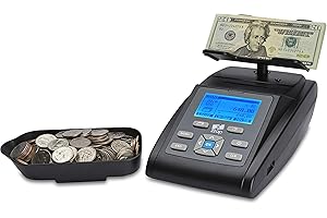 ZZap MS40 Bill & Coin Counting Scale - Money Cash Currency Weighing Machine