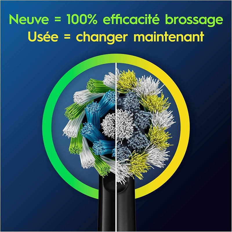 Brossettes de Rechange Cross Action, lot de 12, Noires