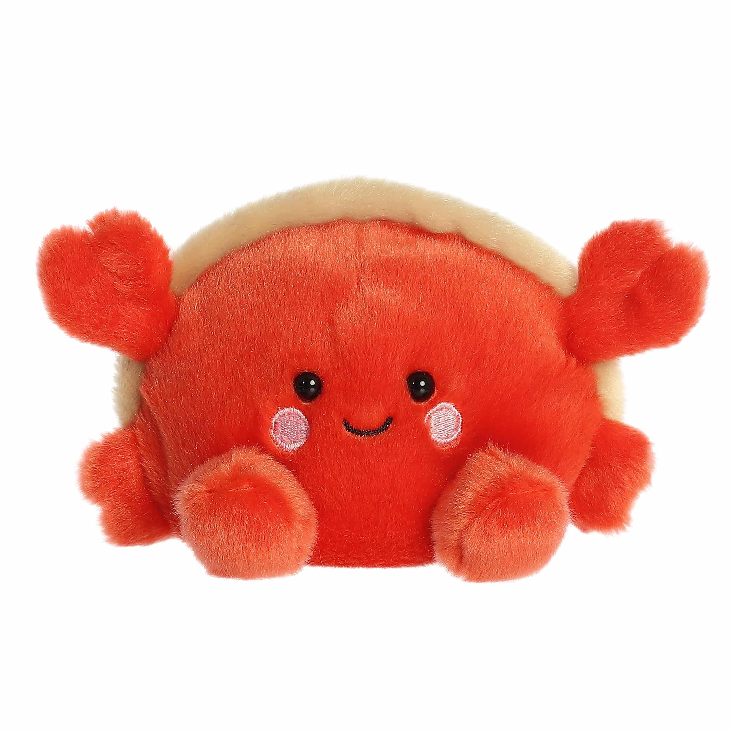 Photo 1 of Aurora® Adorable Palm Pals™ Tide Hermit Crab™ Stuffed Animal - Fun Collectible Plush for Kids and Adult Collectors - Perfect for Decorating Rooms and Birthday Gifts - Red 5 Inches