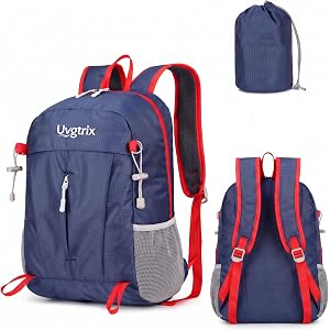 Uvgtrix 20L Water Resistant Foldable Packable Daypack Backpack | Lightweight Durable Portable Outdoor Travel Backpack for Wom