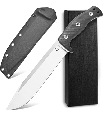 Amazon.com : Sitivien ST22 Fixed Blade Knife 154CM Stainless Steel