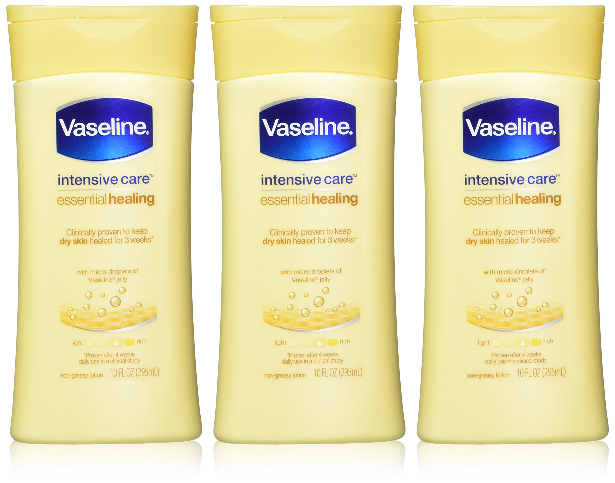 Vaseline Intensive Care Essential Healing Lotion, 3 Count