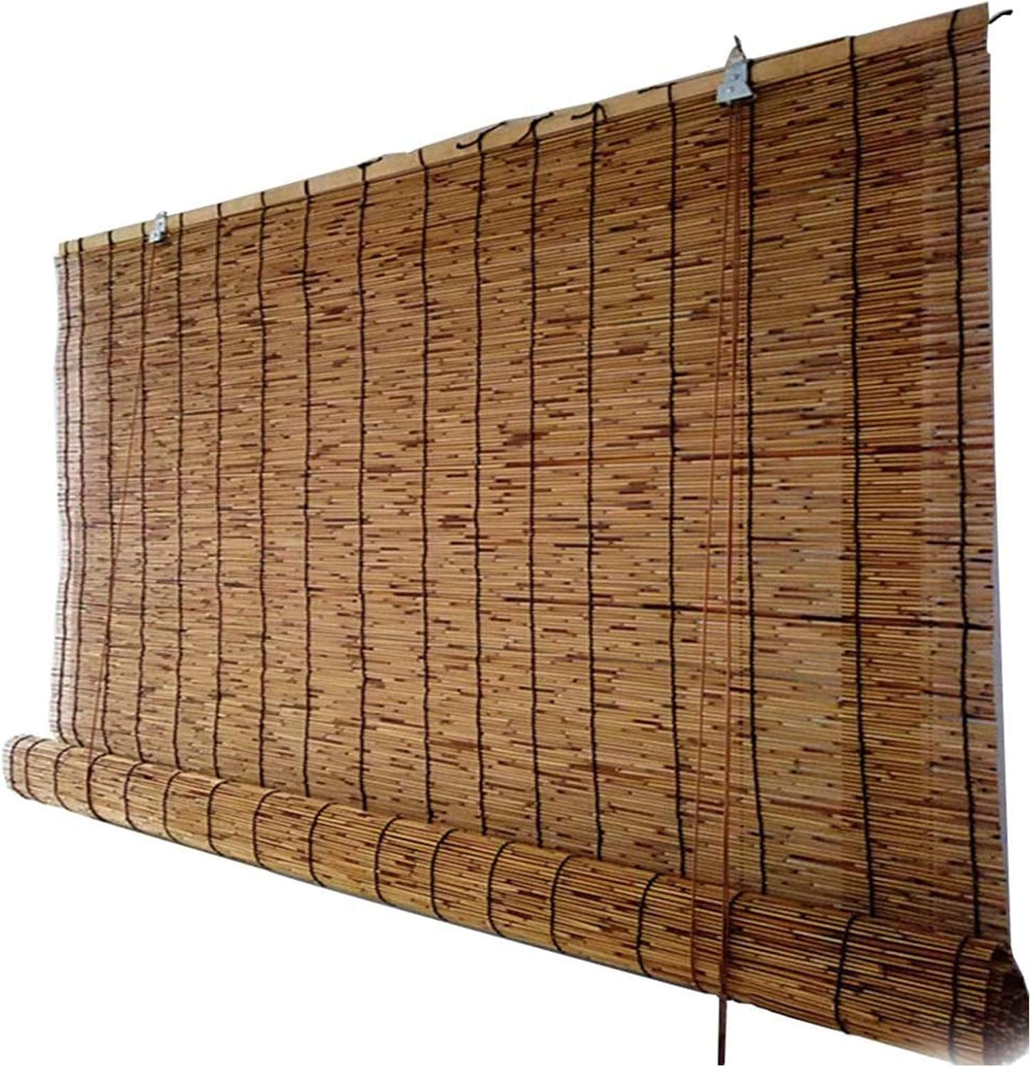 FXDCQC Customized Curtainbamboo Blinds, Bamboo Roller Blinds, Reed