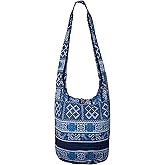 CCcollections Tie Dye Sling Shoulder Bag Cotton Crossed body bag shopping Many Printed