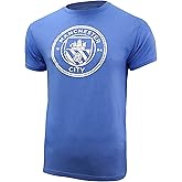 Icon Sports Official Manchester City FC Cotton T-Shirt - Unisex Adult