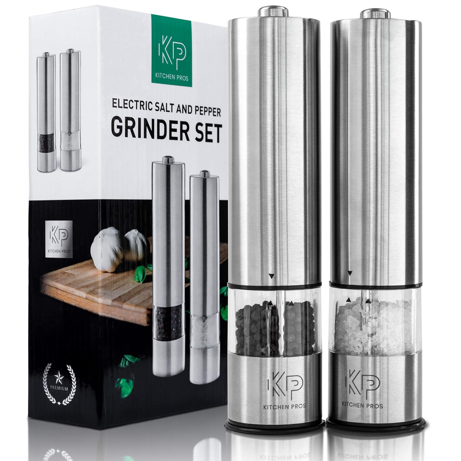 Best Eparé Battery Operated Salt Or Pepper Mill And Grinder