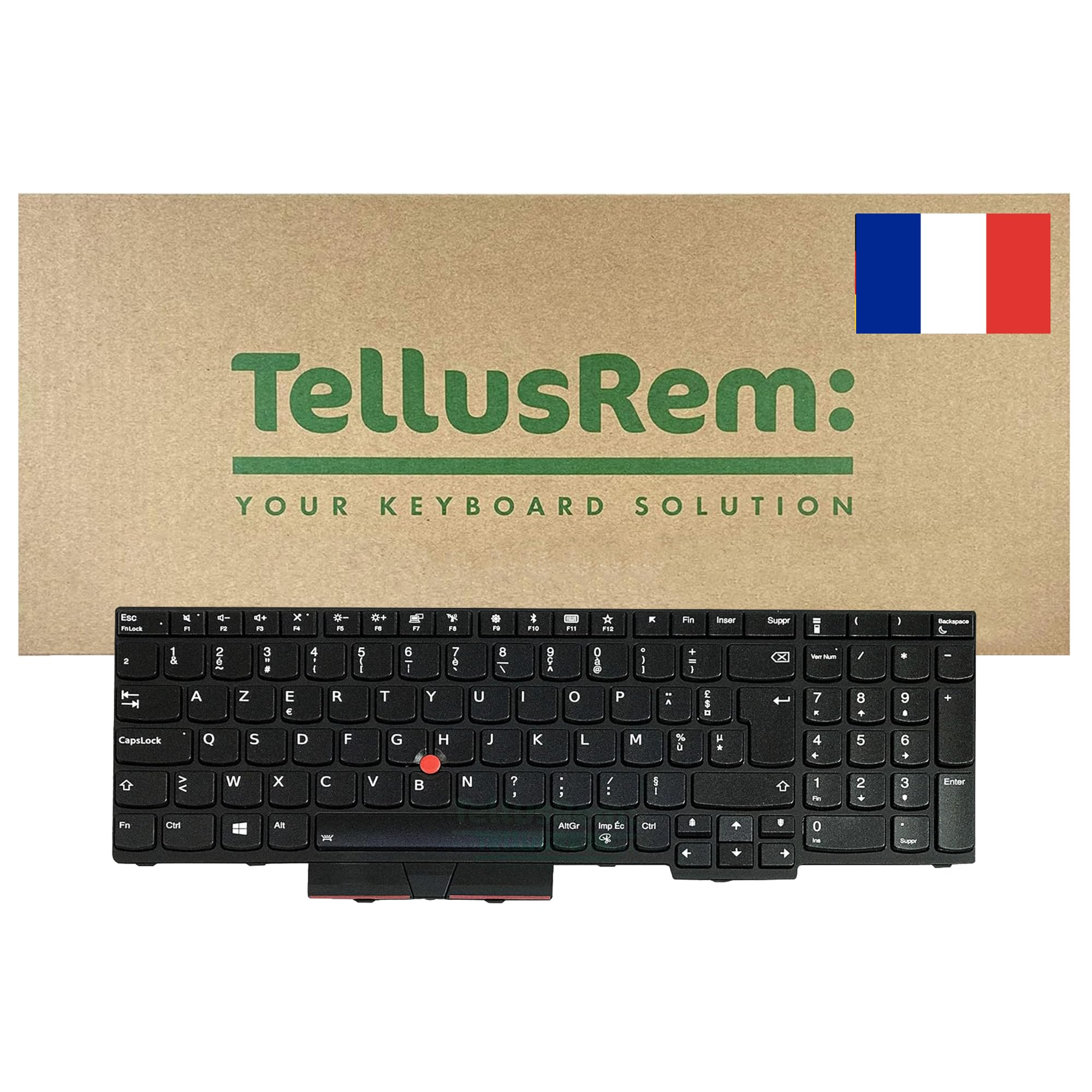 replacement French backlit keyboard for Lenovo Thinkpad T570 T580 P51s P52s