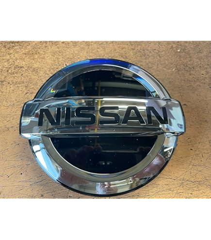 2009-2014 Nissan Maxima Front Grille Emblem Badge Chrome GENUINE OEM BRAND NEW E - Foto 11