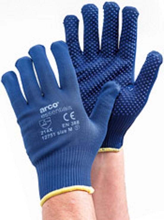 ARCO ESSENTIALS GRIP LIGHT DOTTED GLOVES 12 X XLARGE Amazon.co.uk