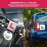 KEPLIN Haltons Magnetic L Plates 2 Pack UK DVSA Compliant 17.8cm view 7