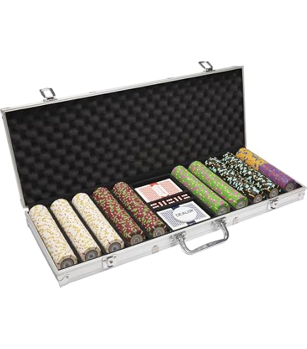 Amazon.com: Claysmith Gaming 1,000 Ct The Mint Poker Set - 13g