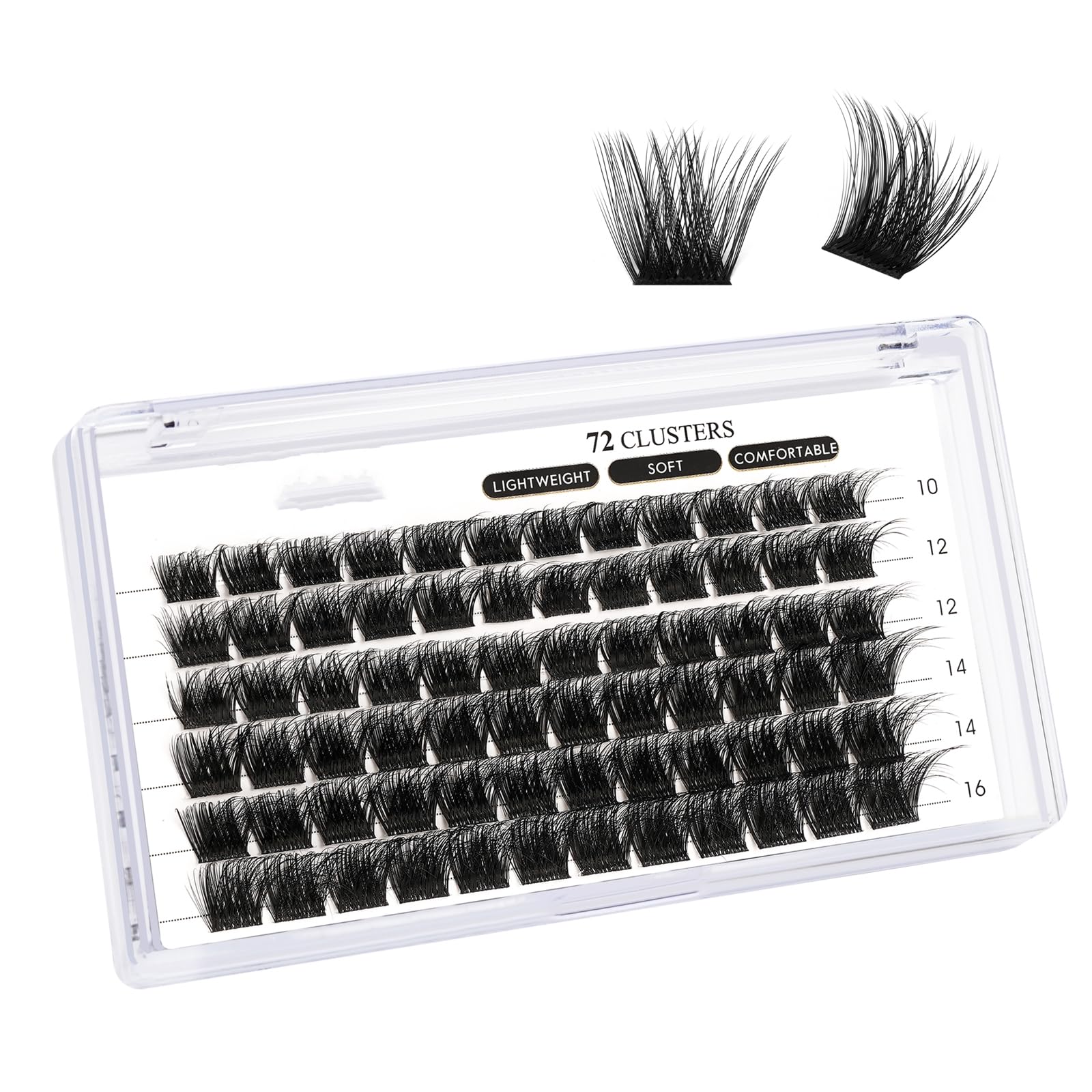 Lash Clusters B30 D Curl 10mm DIY Eyelash