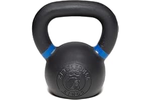 Kettlebell Kings Powder Coated Kettlebell Weights 5-90 LB | Workout Gym Equipment & Strength training sets for Women & Men | Durable Coating for Grip Strength, Rust Prevention- New