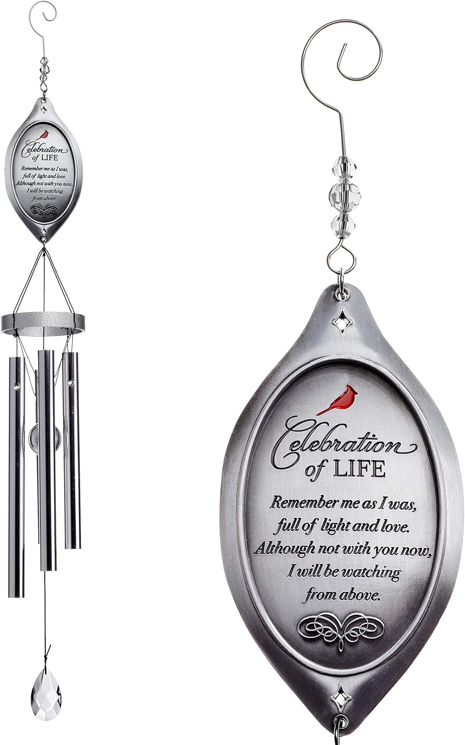 Celebration of Life Memorial Wind Chimes in Memory of Loved One - Ideal Sympathy Gift/Bereavement Gift : Home & Kitchen