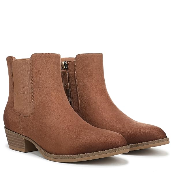 DR. SCHOLL’S WOMEN’S MARA FASHION BOOT HONEY BROWN MICRO 7 M