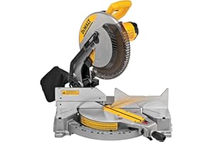 DEWALT 12-Inch Miter Saw, 15-Amp, Single Bevel, Compound (DWS715)
