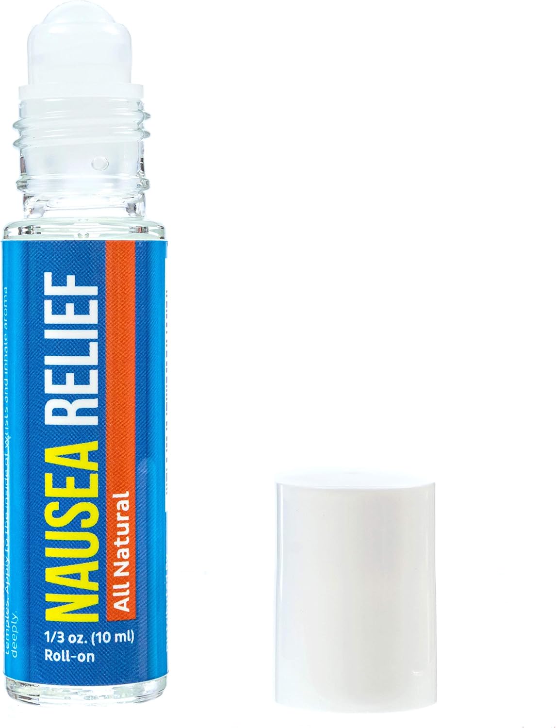 Nausea Relief Roll-On, Anti-Nausea Essential Oil Blend for Motion Sickness, Migraine, Etc. by Basic Vigor: Health & Personal Care