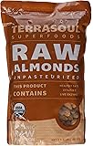 Terrasoul Superfoods Raw Unpasteurized Organic Almonds (Sproutable), 2 lbs