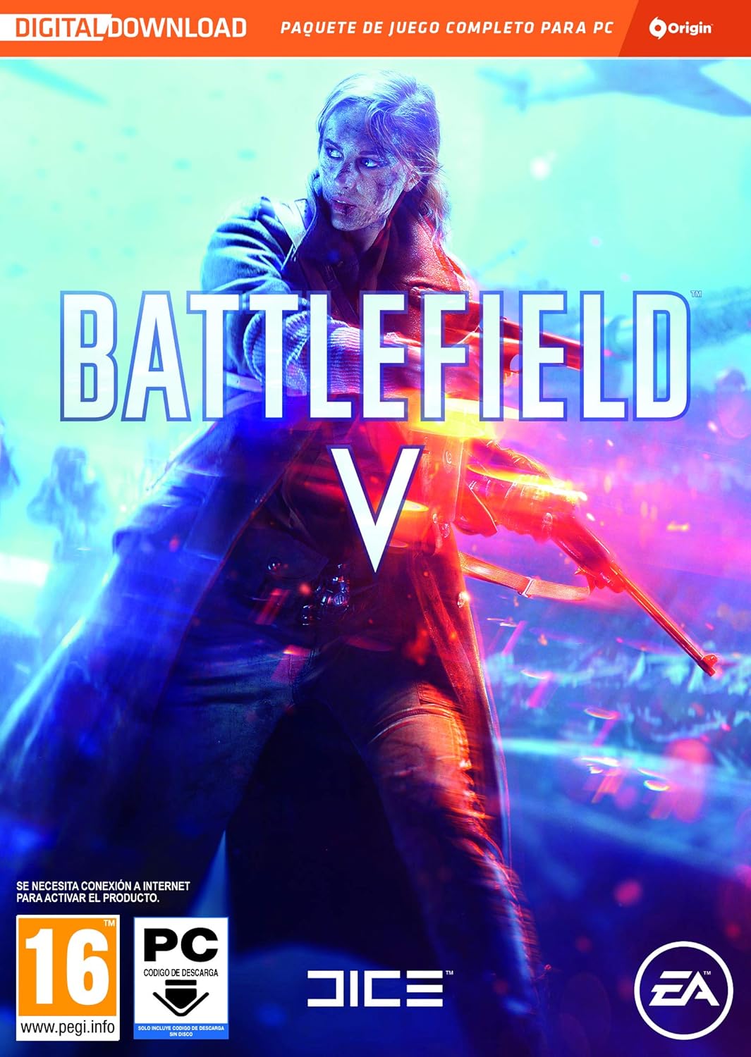 Battlefield 5 (La caja contiene un código de descarga - Origin): Amazon.es: Videojuegos