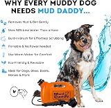 Mud Daddy Dog Washer Portable Paw Cleaner 5L Capacity Orange view 5