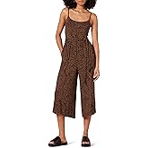 Amazon Essentials Women's Jersey Cami Cropped Wide Leg Jumpsuit